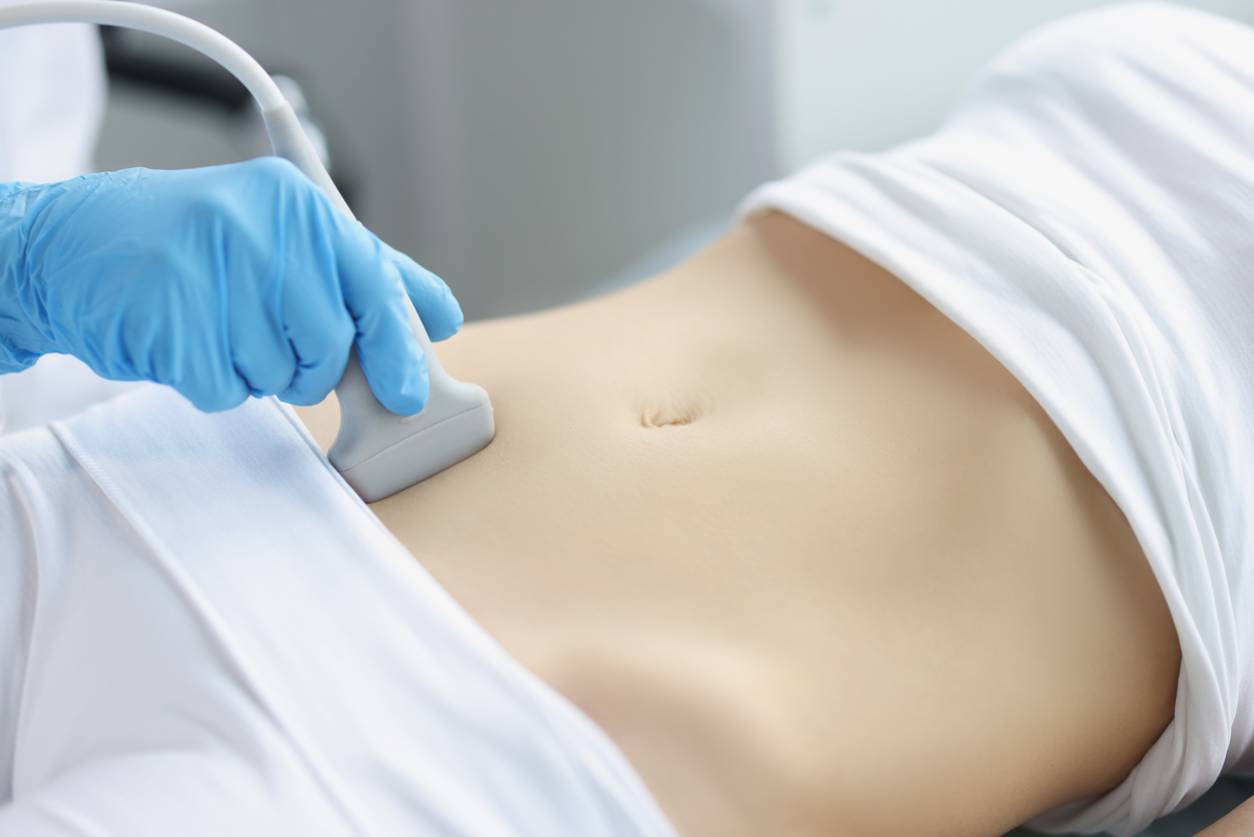concept of pelvic ultrasound